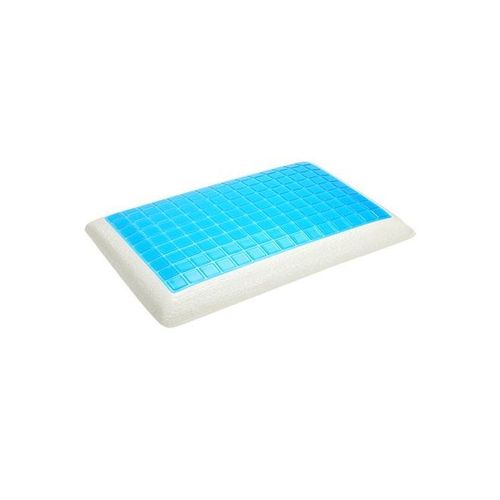 Memory Foam Pillow Blue/White