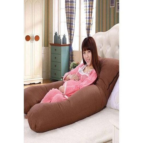 Cotton Maternity Pillow Cotton Brown 120x80centimeter