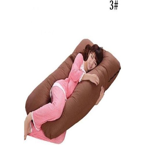 Cotton Maternity Pillow Cotton Brown 120x80centimeter