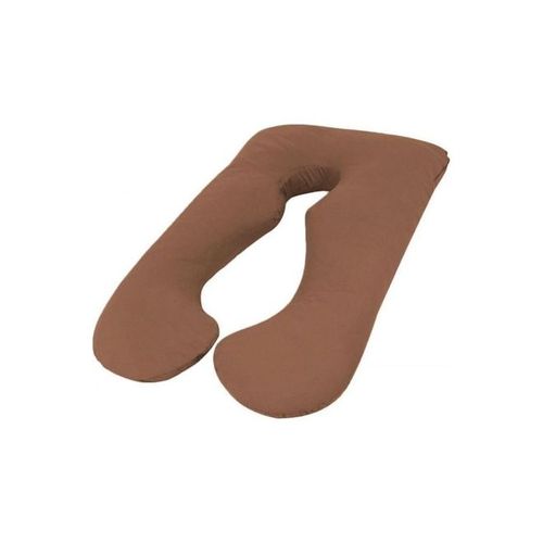 Maternity Pillow Cotton Brown 120x80centimeter