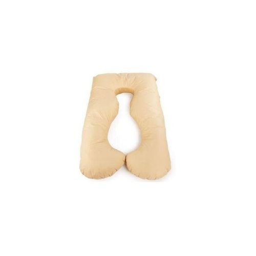 Cotton Maternity Pillow Cotton Beige 120x80centimeter