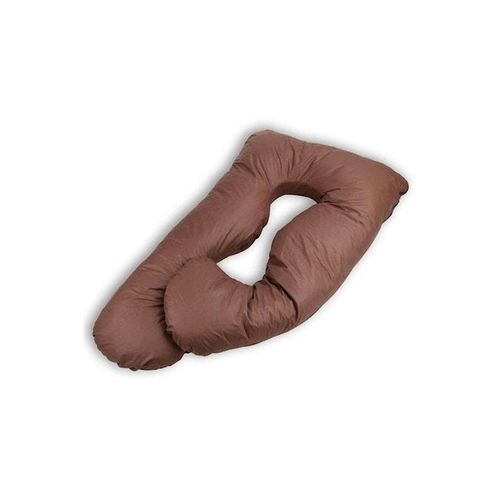 Maternity Pillow Cotton Brown 120x80centimeter