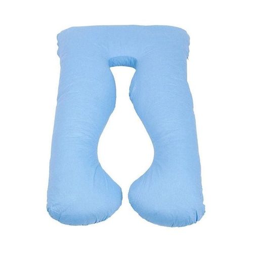 Cotton Maternity Pillow Cotton Blue