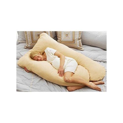 Comfortable Maternity Bed Pillow Half White 120x70centimeter Half White 120x70centimeter