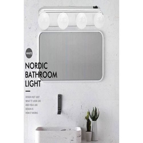 4 LED Super Fashion Excellent Studio Glow Vanity Makeup Light White