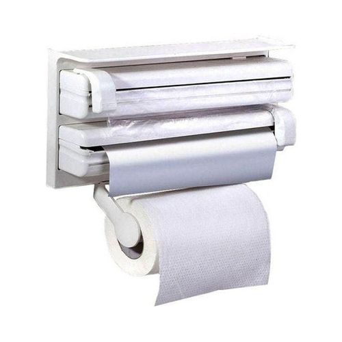 Kitchen Triple Paper Dispenser Now Everything Will Be Located In One Convenient And Easily Accessible Area So You Don T Have To Go Searching Through Drawers To Find What You Need With This Kitchen Dispenser Multicolour