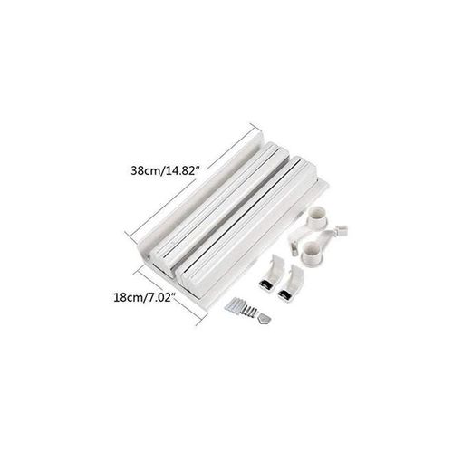 3 in 1 Kitchen Triple Paper Dispenser And Holder White 38x18cm