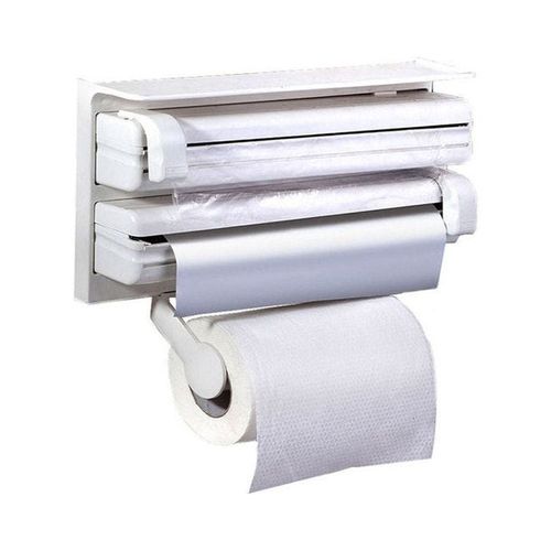 Triple Paper Dispenser White