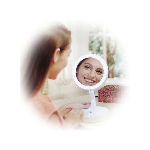 Double-sided LED Makeup Mirror White 17centimeter