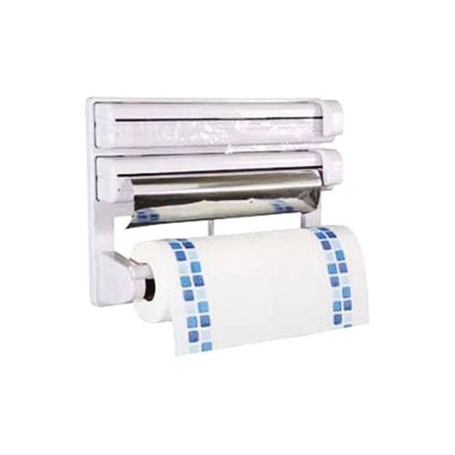 Triple Paper Dispenser White