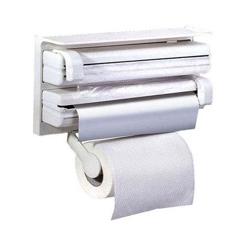 Triple Paper Dispenser White 28x48cm