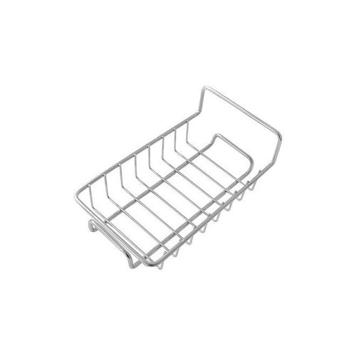 Household Kitchen Punch-Free Sink Storage Rack Silver