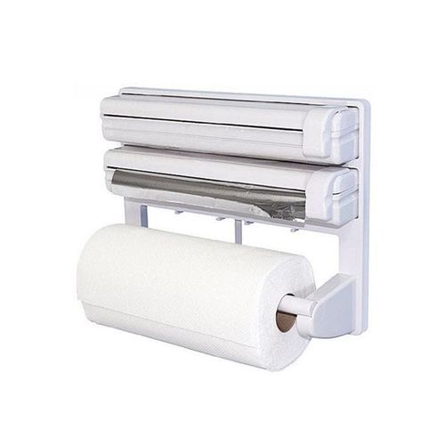 Triple Paper Dispenser White 38.5 x 19 x 7.5centimeter