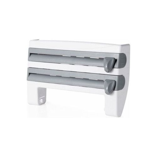 Cling Film Storage Rack White/Grey 39X24X10cm
