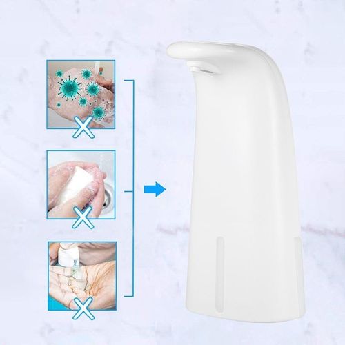 250ml Automatic Foaming Soap Dispenser E12802W-A White