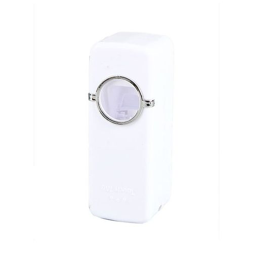 Automatic Toothpaste Dispenser With Holder Set White 15.7x7.5x11centimeter