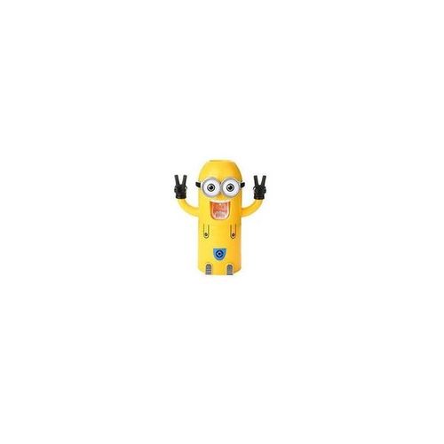 Minions Design Toothbrush Holder and Automatic Toothpaste Dispenser Set Yellow