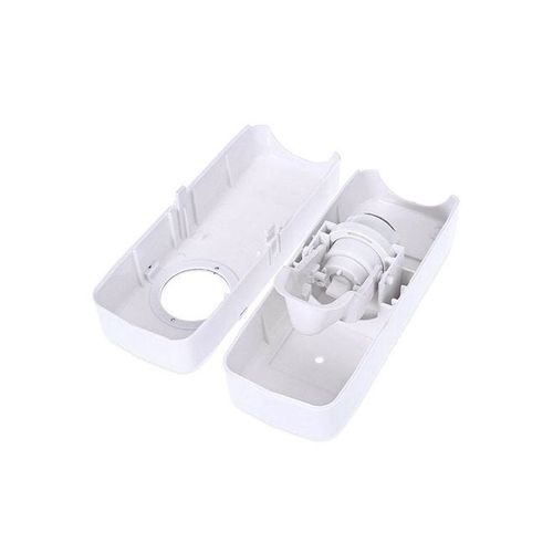 Automatic Toothpaste Dispenser And Toothbrush Holder White 155x60x60centimeter
