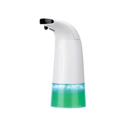 Automatic Contactless Induction Foam Infrared Soap Dispenser White/Clear 21x9x13centimeter