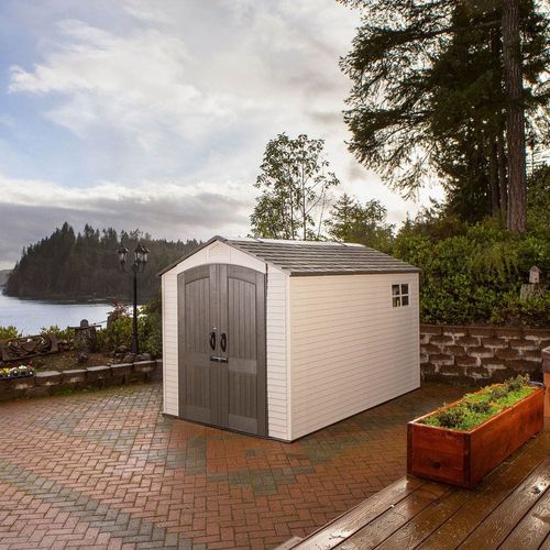 SHED STORE AND MORE - OUTDOOR STORAGE SHED - 7 FEET X 12 FEET
