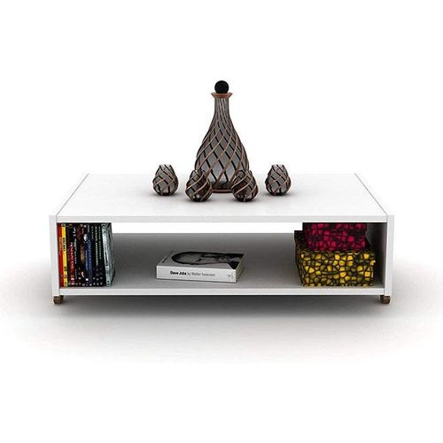 Kipp Coffee Table Walnut  White 94x60x28cm