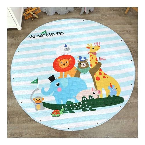 2 In 1 Play Mat And Storage Basket 150cm