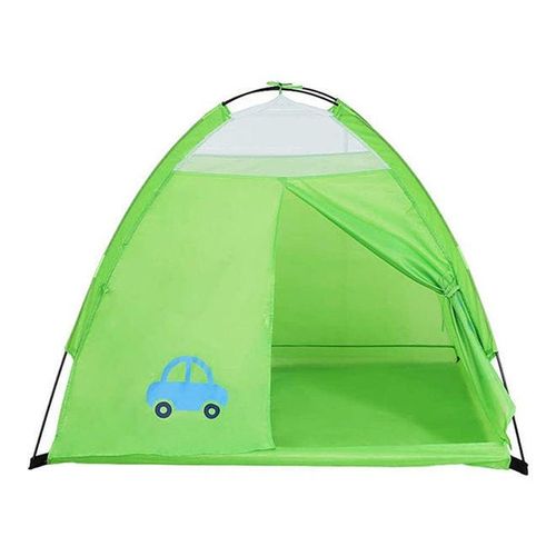 Children's Play Tent Green 110x110x90cm