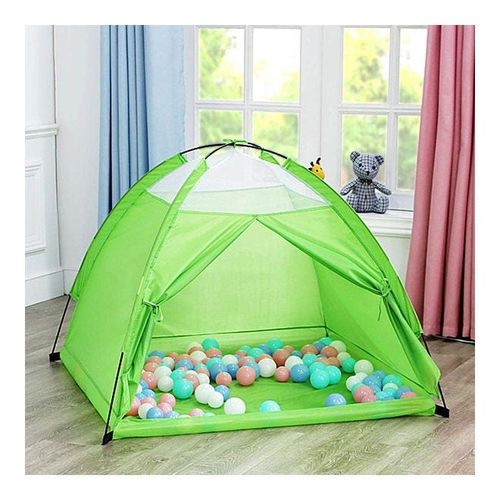 Children's Play Tent Green 110x110x90cm