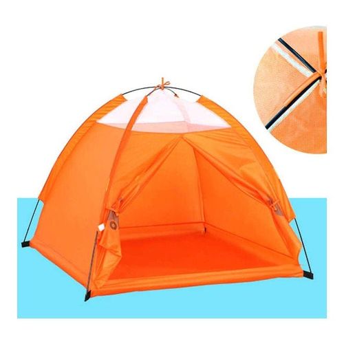 Children's Play Tent Orange 110x110x90cm