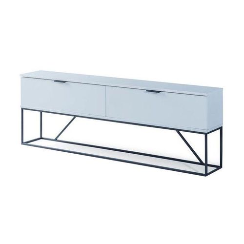 Zen Tv Unit White/Black 180x60x28cm