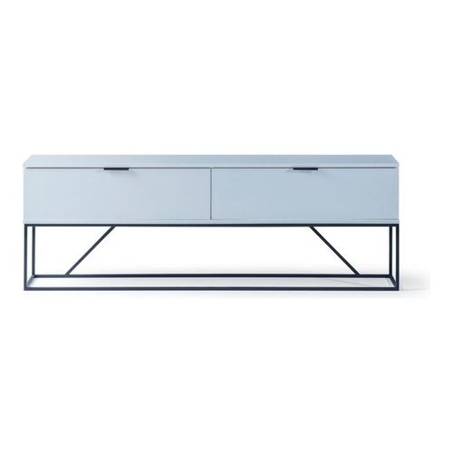 Zen Tv Unit White/Black 180x60x28cm