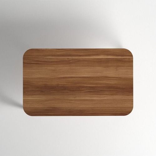 Soul Made In Turkey Modern Coffee Table Centre Table For Living Room, Easy Assembly Wood Legs - Walnut