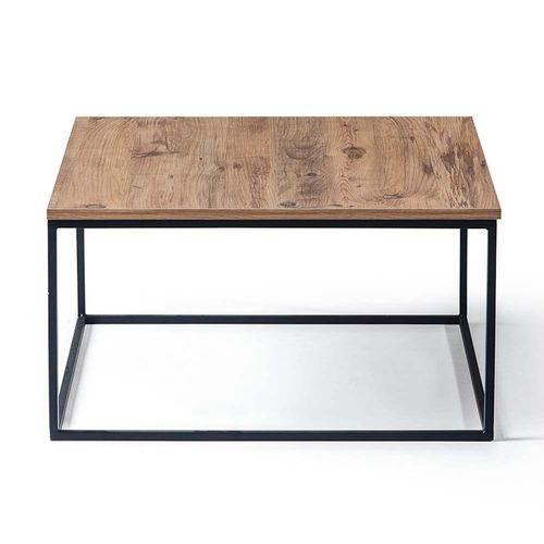 Zen Square Coffee table Center table for living room study room Walnut