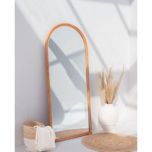 Bamboo Arch Full Length Mirror 