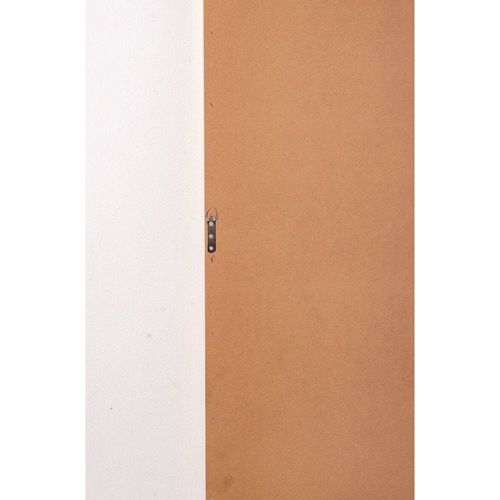 Black Rectangular PVC Frame Mirror 