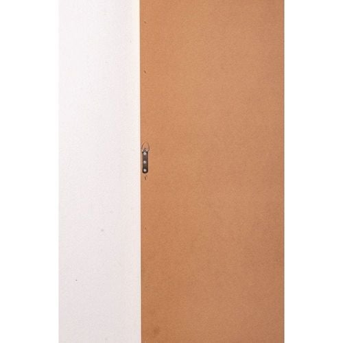Black Rectangular PVC Frame Mirror 