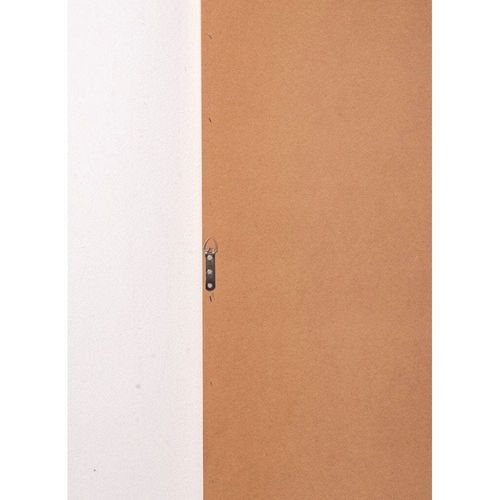 Black Rectangular PVC Frame Mirror 