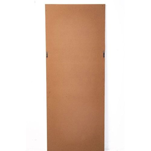 Light Gold Rectangular PVC Frame Mirror 