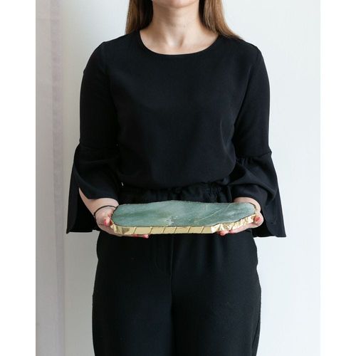 KRISTAL AGATE PLATTER - AVENTURINE