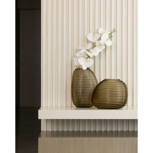 PEBBLE GLASS VASE - SHORT