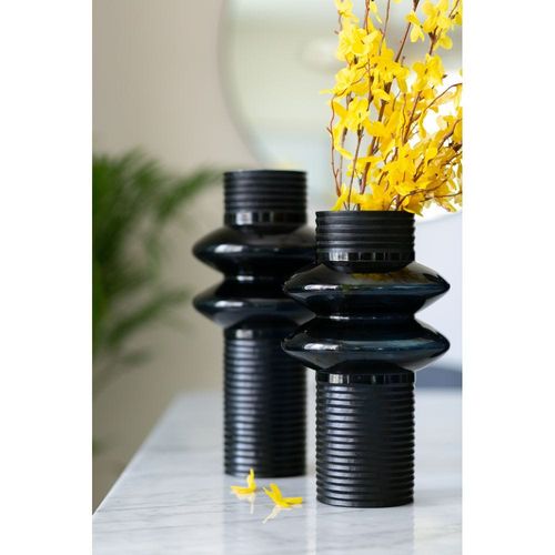 CSILLA GLASS VASE - SHORT