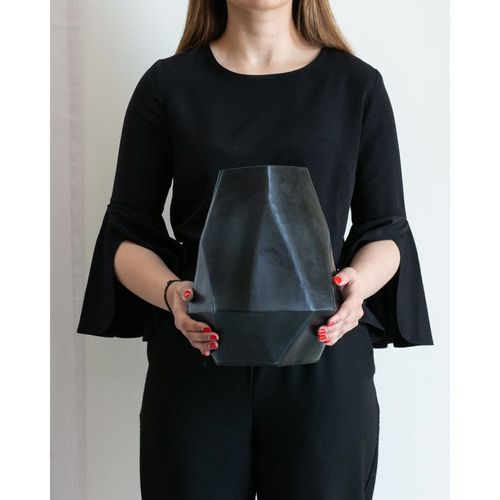GEMINI GLASS VASE - SHORT