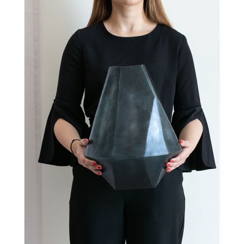 GEMINI GLASS VASE - SHORT