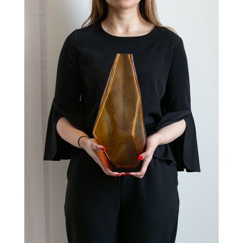 ORO GLASS VASE - SHORT