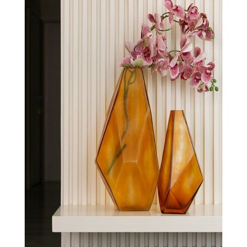ORO GLASS VASE - SHORT