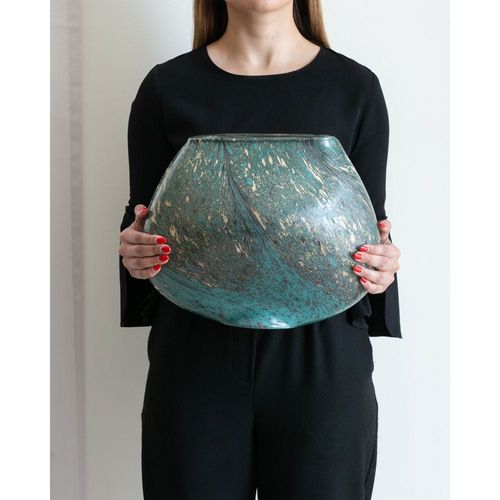 SELVA GLASS VASE - ROUND