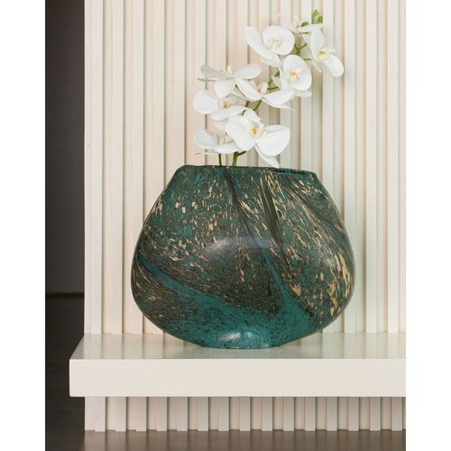 SELVA GLASS VASE - ROUND