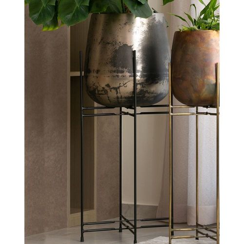 EDEN METAL PLANTER - TALL