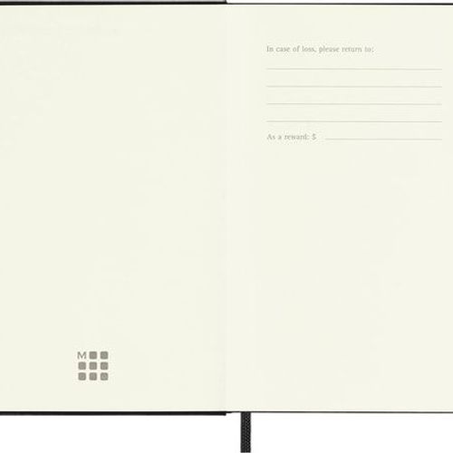 Moleskine - Pocket Hard Cover Ruled Notebook - Black