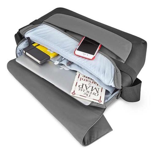 Moleskine - ID Messenger Laptop Bag - Slate Grey
